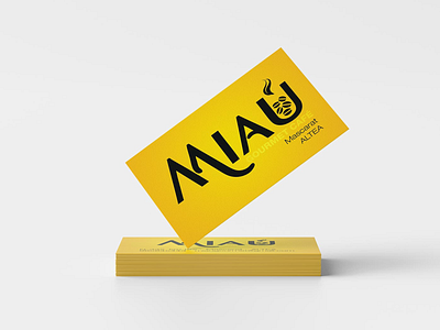 Miau Gourmet Café - Visit Card