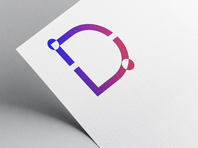 "D" Letter Logo Design