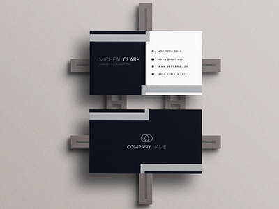 Clean Business Card Design