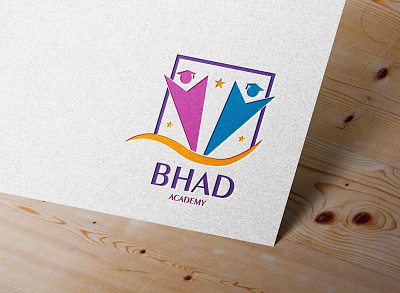 Bhad Academy Logo brand identity branding creative logo design logo logo design logofolio logotips modern logo stylish logo