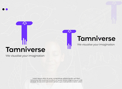 Tamniverse Logo brand identity branding creative logo design ecommerce logo fashion logo logofolio modern logo negative space tech logo vintage logo wordmark logo