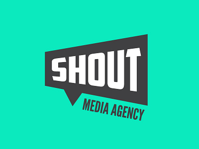 Shout Identity agency branding identity logo shout