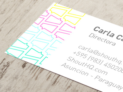 Business Card design business card identity pop