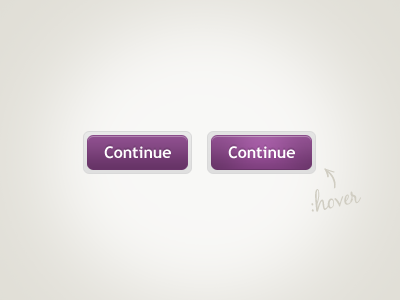 Button: A Delicate Hover State buttons purple