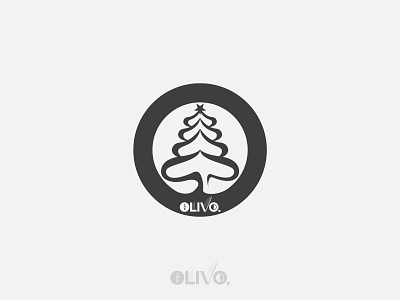 TheOLIVO - Christmas branding design flat graphic design illustration illustrator logo minimal vector