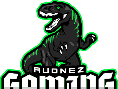 Dinosaur Logo Gaming