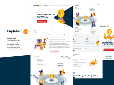 CuyToken app branding design figma graphic design illustration logo ui user interface