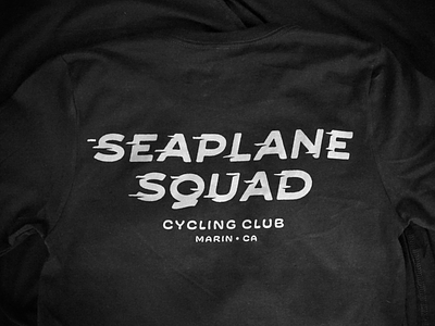 Seaplane Squad Tees airplane apparel badge bike cycling lockup logo plane seaplane tee tee shirt type typography wordmark