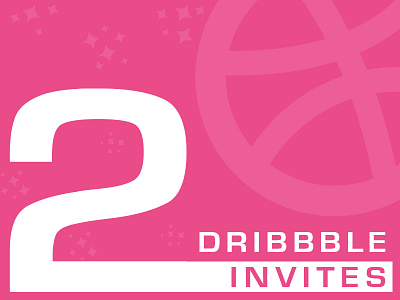 2 Dribbble Invites Giveaway