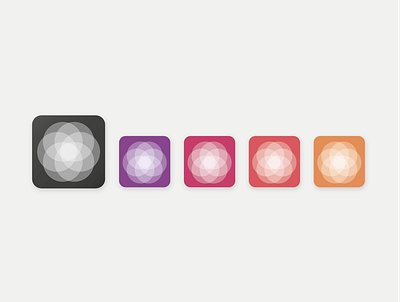 Icon for color app (Daily UI 005) app design flat icon ui