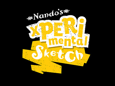 Mascot Nando's Sketch copywriting digital events food and drink identity illustration print