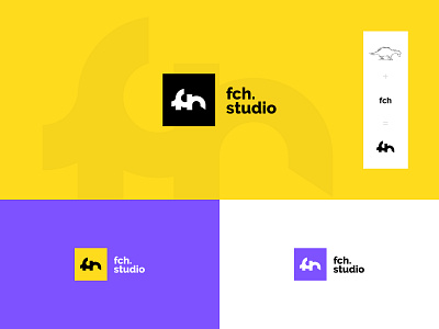 Logo "fch. studio" logo minimal vector