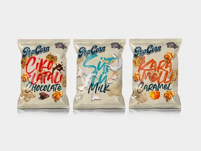 Popcorn Package Design design package package design packagedesign packaging packaging design