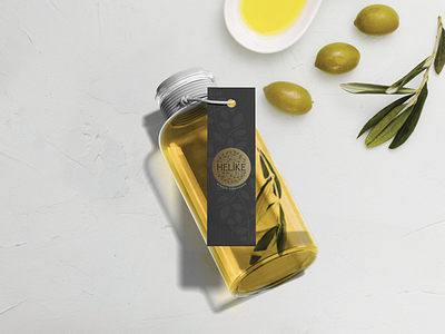 Helike Olive Oil Package Design