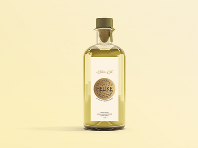 Helike Olive Oil Package Design