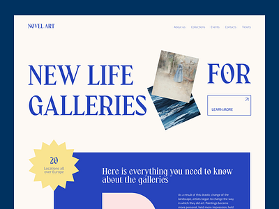 Gallery Landing Page