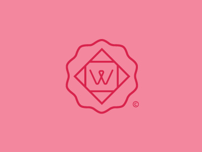 W Logo/Emblem/Mark badge emblem logo mark