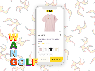 E-Commerce Shop Golf Wang DailyUI