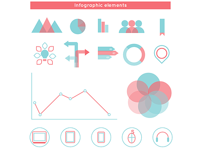 Infographics elements