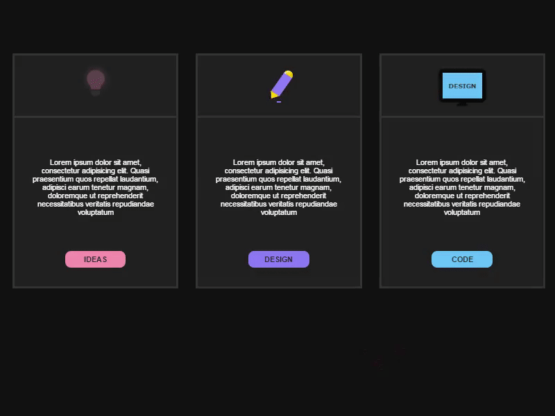 Flexbox cards