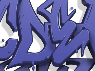 Sketchabet benthayer graffitti street thayer typography vector