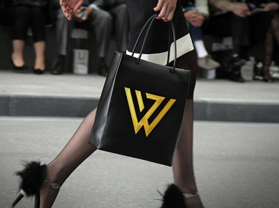 Leather Bag WS branding design