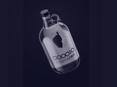 Secret Bottle POGGIO RESTAURANT branding design