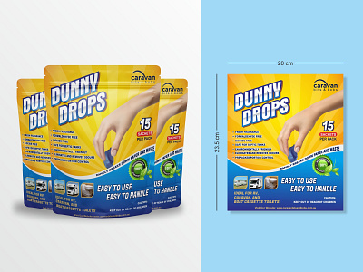 Re-designing a Pouch Packaging of Odor Removal Brand's design package design packaging