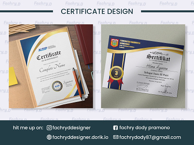 Certificate Design