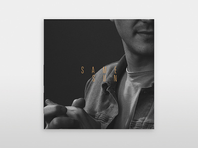 Same Sun album graphic design minimal music simple