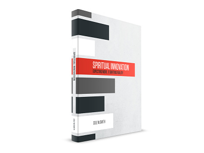 Spiritual Innovation art direction book cover design graphic design