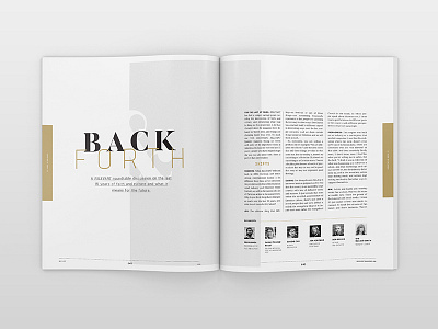 Back & Forth: RELEVANT's 15 Year Anniversary creative direction design magazine print