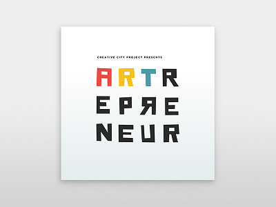 Artrepreneur logo minimal podcast