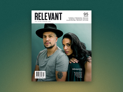RELEVANT Magazine Issue 95 Cover creative direction design magazine print