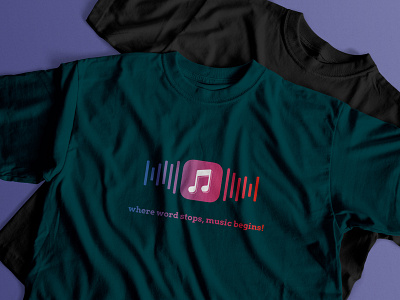 Music T-shirt branding music tshirt tshirtdesign