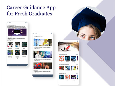 Design an accessible career coaching app for fresh graduates