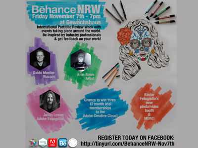 Behance November 2014 Invitational Poster adobe behance behance reviews behancereviews wacom