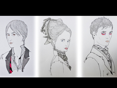 Penny Dreadful - Dorian Gray, Ms. Ives, Victor Frankenstein