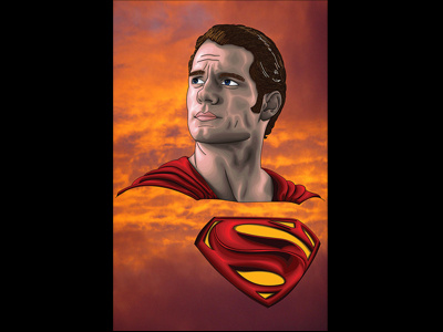 Superman ( Henry Cavill ) adobe illustrator batman vs superman cintiq cintiq companion dawn of justice dc comics henry cavill superman wacom