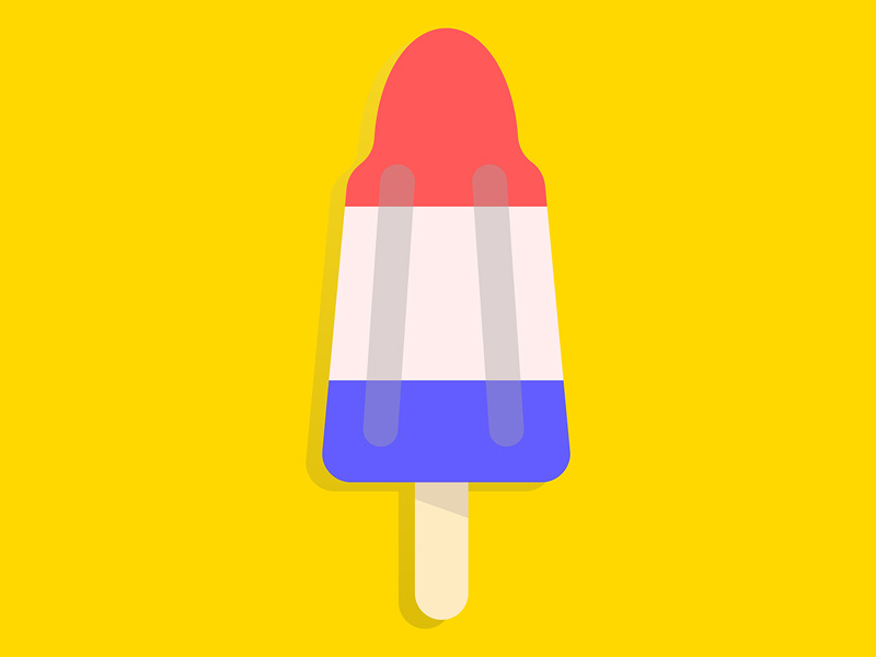 Popsicle Rocket Pop By Kenneth Shinabery On Dribbble Popsicle Rocket Pop By Kenneth Shinabery On Dribbble