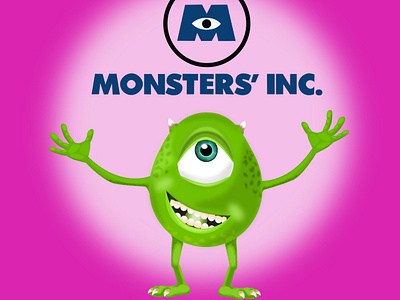 Monsters, Inc.: Mike by Kenneth Shinabery on Dribbble