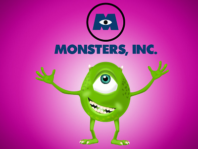 Monsters, Inc.: Mike apple pencil character art character design disney ipad ipad pro mike wazowski monster monsters inc pixar pixar studios vector