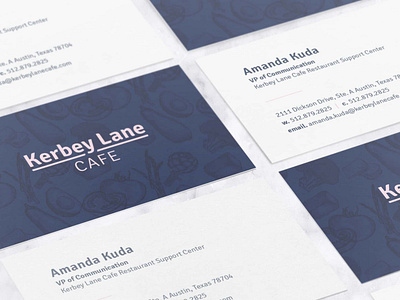 Kerbey Lane Business Cards