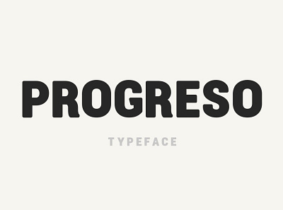 Progreso Typeface blog bold branding campaign clothing fashion font font design marketing media men minimal minimalistic modern strong trendy type typeface urban young