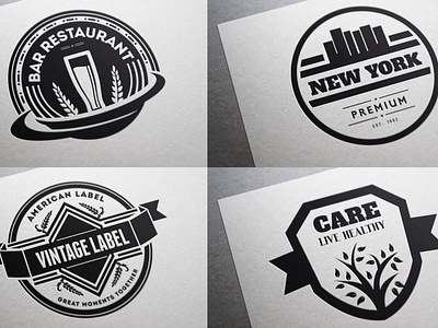 Vintage Logo / Retro Label & Badges