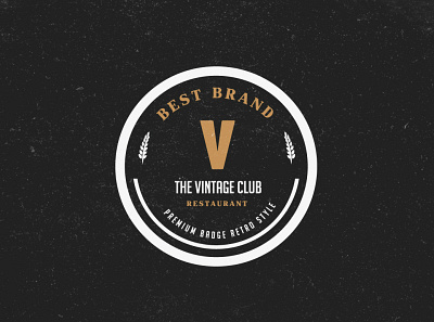 Vintage Logo / Retro Label & Badges badge brand branding business design hipster label logo logos restaurant retro urban vintage