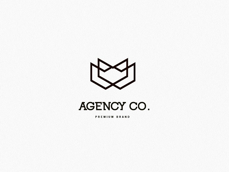 Geometric Logo by Design District on Dribbble