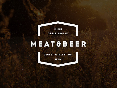 Meat Church Logo badge by Bob Ewing on Dribbble