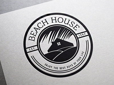 Vintage Logo / Retro Badge badge beach classic hipster house logo logos retro vintage