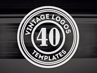 Vintage Logo / Retro Badge badge brand branding classic clothing label logo logos restaurant retro vintage